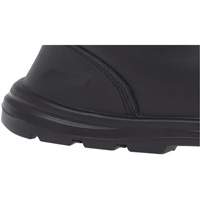 1027 Bottes de travail 8" noires, Cuir, Embout Acier, Taille 10 NRZ Safety Inc.