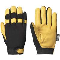 891 Gants ergonomiques isol&eacute;s de m&eacute;canicien, Paume Cuir fleur de ch&egrave;vre, Taille Petit NRZ Safety Inc.