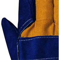 630 Gants d'appareilleur isol&eacute;s bleus, Taille unique, Paume en Cuir de vache refendu, Doublure en Boa NRZ Safety Inc.