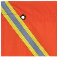 353 Flag with Reflective Tape, Polyester NRZ Safety Inc.