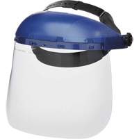 390 Premium Series Single Crown Uncoated Faceshield, Acetate, Ratchet Suspension NRZ Safety Inc.