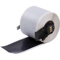 Multi-Purpose Label Tape, Vinyl, Black, 1.9" Width NRZ Safety Inc.