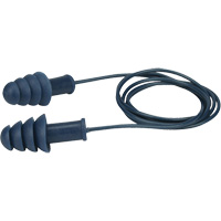 Metal-Detectable Reusable TPR Earplugs, Corded, Bulk - Box, 27 dB NRR, One-Size NRZ Safety Inc.
