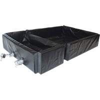 Ultra-Track Berm, 144 US gal. Capacity, 4' W x 6' L x 12" H, Foam Wall NRZ Safety Inc.