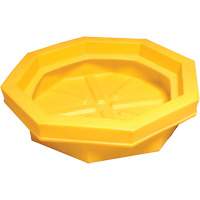Ultra-Drum Tray sans grille, 32" lo x 32" la x 8,1" h, Cap. de d&eacute;versement 22,8 gal. US NRZ Safety Inc.