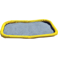 Small Ultra-Filter Pad, 0.8 US gal. Capacity, 2.5' W x 2' L x 3" H, Foam Wall NRZ Safety Inc.