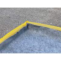 Small Ultra-Filter Pad, 0.8 US gal. Capacity, 2.5' W x 2' L x 3" H, Foam Wall NRZ Safety Inc.