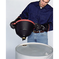 Large Burp-Free Ultra-Drum Funnel&reg; NRZ Safety Inc.