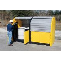 Extender Kit with Drain for Ultra-Hard Top Spill Pallets&reg;, 64" L x 79" W x 62" H, 9000 lbs. Load Capacity NRZ Safety Inc.