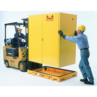 Double Drum Ultra-Safety Cabinet Bladder System&reg;, 63" L x 38.5" W x 6.3" H, 3000 lbs. Load Capacity NRZ Safety Inc.