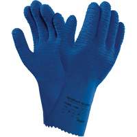 Alphatec&reg; 62-401 Gloves, Size 7, 12.6" L, Rubber Latex, Cotton Inner Lining NRZ Safety Inc.