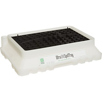P2 Ultra-Spill Tray, 17" lo x 12" la x 4" h, Cap. de d&eacute;versement 1,8 gal. US NRZ Safety Inc.
