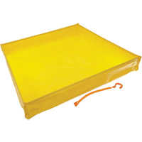 Flexible Ultra-Utility Tray&reg;, 30" L x 30" W x 4.8" H, 9.5 US gal. Spill Capacity NRZ Safety Inc.