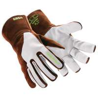 HeatArmor&reg; 5054 Welding Gloves, Grain Goatskin, Size Small/7 NRZ Safety Inc.