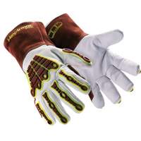 HeatArmor&reg; 5055 Welding Gloves, Grain Goatskin, Size Small/7 NRZ Safety Inc.