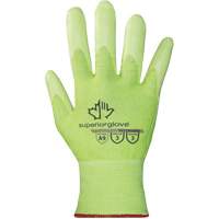 S21TXUGFN High-Visibility Cut-Resistant Gloves, Size 5/2X-Small, 21 Gauge, Nitrile Coated, TenActiv Shell, ASTM ANSI Level A9 NRZ Safety Inc.