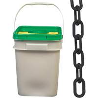 Heavy-Duty Plastic Safety Chain, Black NRZ Safety Inc.