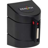 Barri&egrave;re murale magn&eacute;tique avec bande magn&eacute;tique, Plastique, Fixation magn&eacute;tique, 15', Ruban Noir et jaune NRZ Safety Inc.