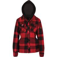 415RBW Quilted Hooded Shirt, Women's, X-Small, Multi-Colour NRZ Safety Inc.