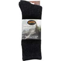 124B Thermal Socks, Unisex, One Size, Black, Wool Blend NRZ Safety Inc.