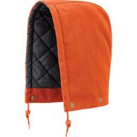 539 Hood for Quilted Safety Parka, Bomber or Coverall, Orange, Cotton NRZ Safety Inc.