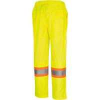 5999PW Pantalon de s&eacute;curit&eacute; routi&egrave;re pour femmes, Polyester, T-petit, Jaune lime haute visibilit&eacute; NRZ Safety Inc.