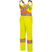 6000W Combinaison de s&eacute;curit&eacute; routi&egrave;re haute visibilit&eacute; pour femmes, Polyester, T-petit, Jaune lime haute visibilit&eacute; NRZ Safety Inc.