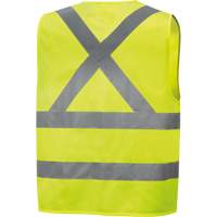 6886 Veste de s&eacute;curit&eacute; haute visibilit&eacute; en tricot chaîne, Jaune lime haute visibilit&eacute;, Petit, Polyester NRZ Safety Inc.
