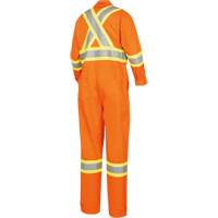5551T Combinaison ignifuge et r&eacute;sistant aux arcs &eacute;lectriques Flame-Gard, Taille 40 (grand taille), Orange haute visibilit&eacute;, 9,1 cal/cm² NRZ Safety Inc.