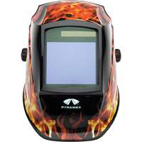 Casque de soudeur autonoircissant Leadhead, 3,8" lo x 3,4" la Champ de vision, Teinte 9 - 13 NRZ Safety Inc.
