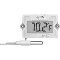 Panel Mount Thermometer, Contact, Digital, -58-230°F (-50-110°C) NRZ Safety Inc.