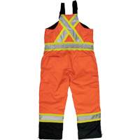 Salopette de s&eacute;curit&eacute; isolante en tissu ind&eacute;chirable, Polyester, T-petit, Orange haute visibilit&eacute; NRZ Safety Inc.