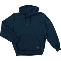 Water Repellent Fleece Pullover Hoodie, Men's, Small, Navy Blue NRZ Safety Inc.