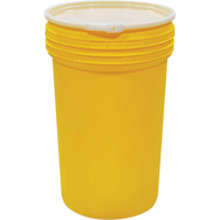Ensemble de baril emboîtable en plastique pour laboratoire, 55 gal. US, Mobile NRZ Safety Inc.