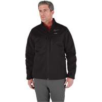 Manteau chauffante M12 ToughShell avec pile, Hommes, Petit, Noir NRZ Safety Inc.