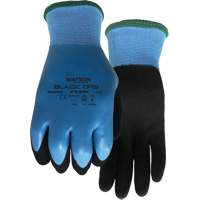 Gants hydrofuges Stealth Black Ops, Taille Petit, Calibre 15, Rev&ecirc;tement Latex de caoutchouc, Enveloppe en Fibre de verre/Polyester, ASTM ANSI niveau A4 NRZ Safety Inc.