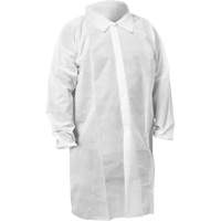 KleenGuard KGA10 Lab Coat, Medium, White NRZ Safety Inc.