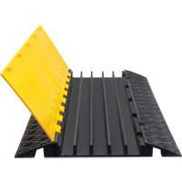 Polyurethane Cable Protector, 5 Channels, 35.43" L x 19.69" W x 2" H NRZ Safety Inc.