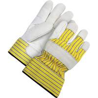 Gants d'ajusteur doubl&eacute;s avec poignet de s&eacute;curit&eacute;, 2T-Grand, Paume en Cuir fleur de vache, Doublure en Peluche d'acrylique NRZ Safety Inc.