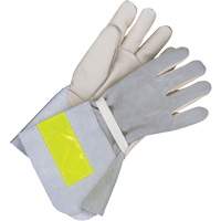 Gants de travail doubl&eacute;s avec poignet de 5", Cuir fleur de vache, Taille 10 NRZ Safety Inc.