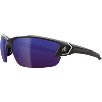 Khor G2 Safety Glasses, Blue Mirror Lens, Anti-Scratch/Polarized, ANSI Z87+/MCEPS GL-PD 10-12/Meets/Exceeds CSA Z94.3 NRZ Safety Inc.