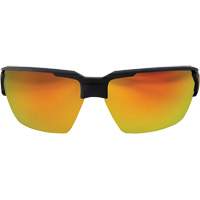 Pumori Safety Glasses, Red/Mirror Lens, Anti-Scratch, ANSI Z87+/MCEPS GL-PD 10-12/Meets/Exceeds CSA Z94.3 NRZ Safety Inc.