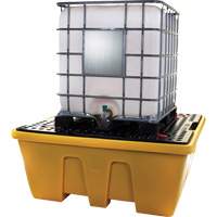 Palette de d&eacute;versements IBC, Capacit&eacute; de d&eacute;versement 333 gal. US, 66" x 66" x 27,5" NRZ Safety Inc.