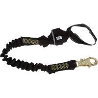 Shock Absorbing Arc Flash Web Lanyard, 6', Snap Hook Center, Choke-Off Loop Leg Ends, Kevlar&reg;/Nomex&reg; NRZ Safety Inc.
