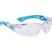 Lunettes de s&eacute;curit&eacute; RUSH+, Lentille Transparent, Antibu&eacute;e/Anti-&eacute;gratignures, ANSI Z87+/R&eacute;pond ou surpasse la norme CSA Z94.3 NRZ Safety Inc.