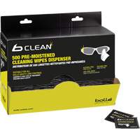Lingettes nettoyantes pr&eacute;mouill&eacute;es B-Clean B500 NRZ Safety Inc.