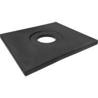 Rubber Delineator Post Base, 10 lbs. NRZ Safety Inc.