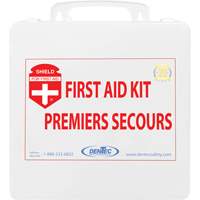 Shield First Aid Kit, Meets/Exceeds CSA Z1220-24 Type 2 Low-Risk Environment, Medium (26-50 Workers) NRZ Safety Inc.