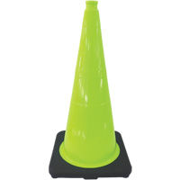 Premium Traffic Cone, 18", Lime Green NRZ Safety Inc.