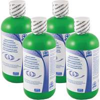 Additive to Preserve Water in Self-Contained Emergency Eye Wash Stations, Canada, 4 Pack, 8 oz. NRZ Safety Inc.